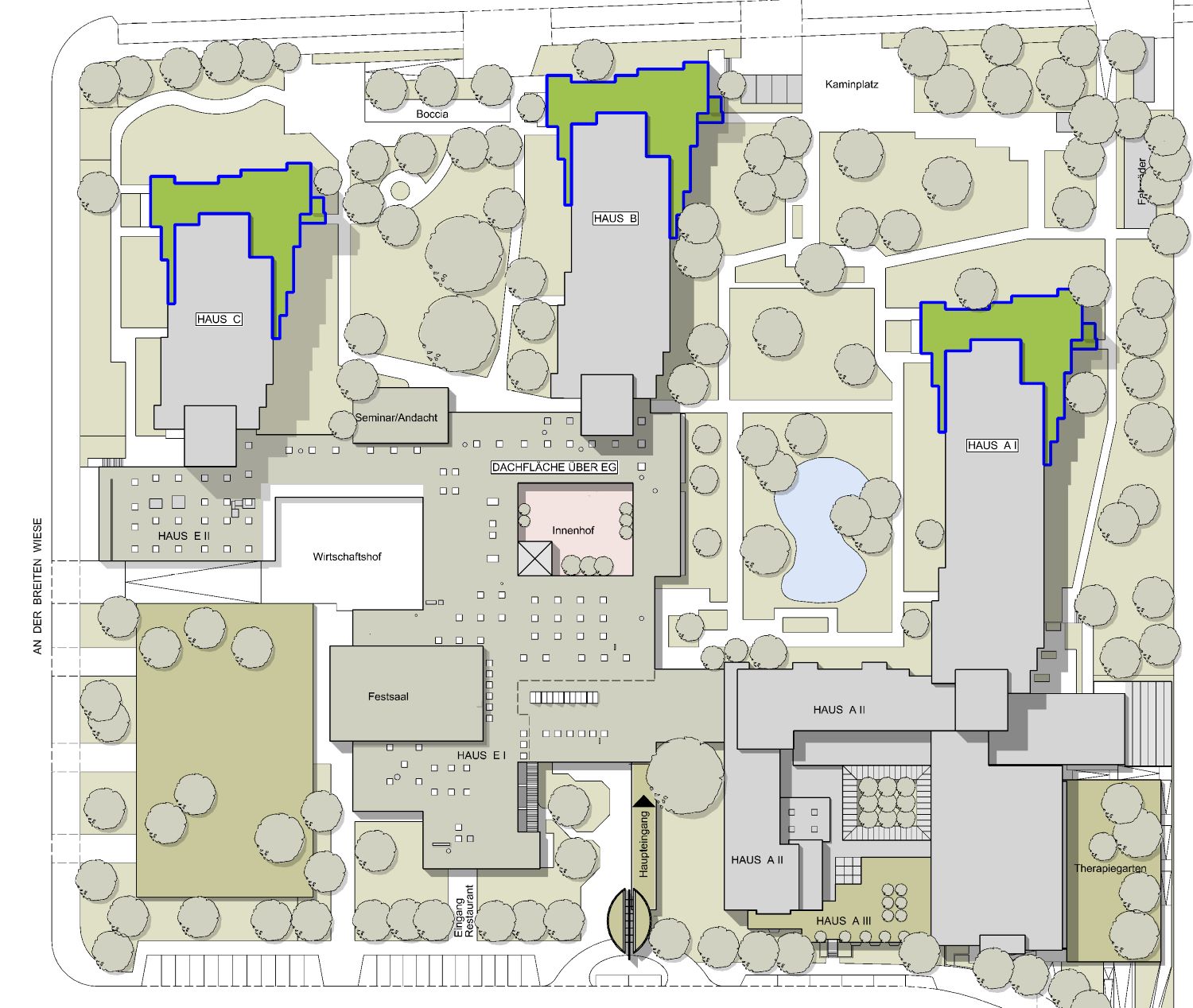 Fahr Architekt Hannover - Eilenriedestift Dachterrassen <small>Hannover</small>